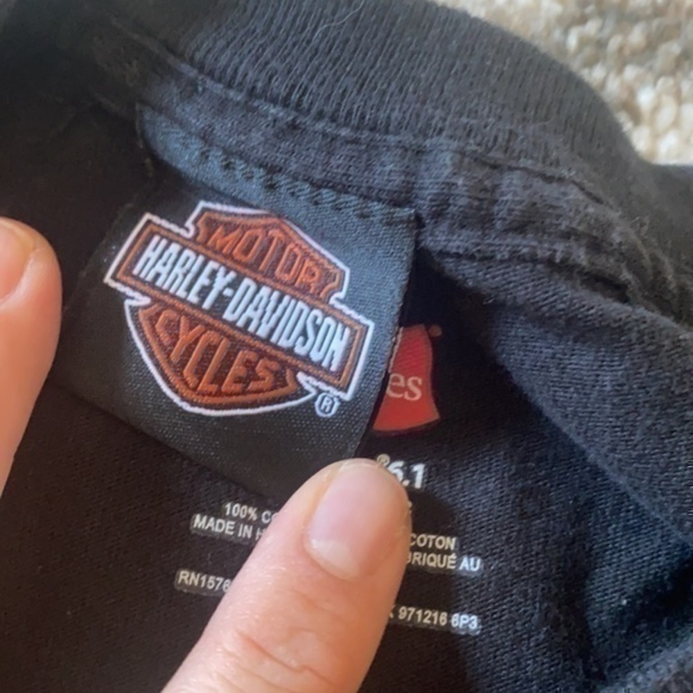 Harley-Davidson Milwaukee 105th Anniversary Black Graphic T-Shirt XL - Picture 4 of 7